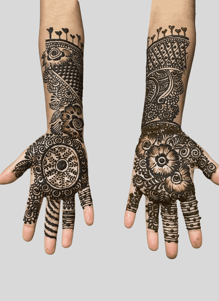 Good Looking Serbia Henna Design