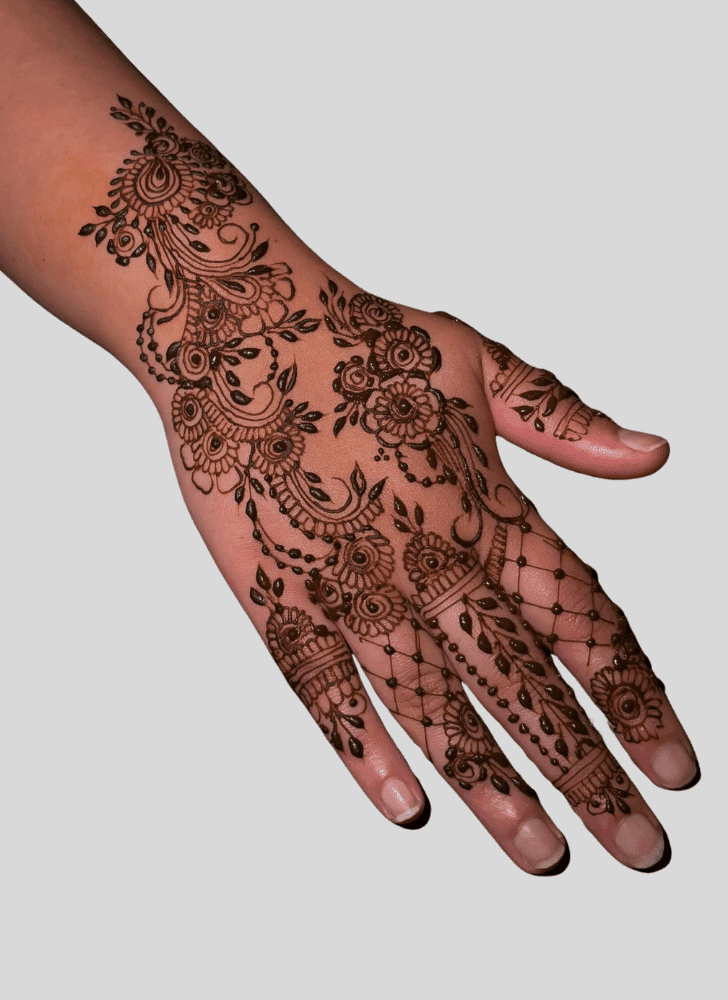 Awesome Serbia Henna Design