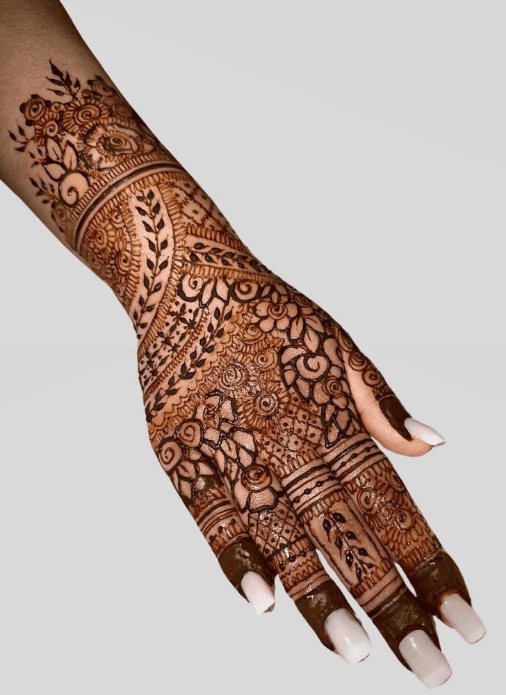 Inviting Serbia Henna Design