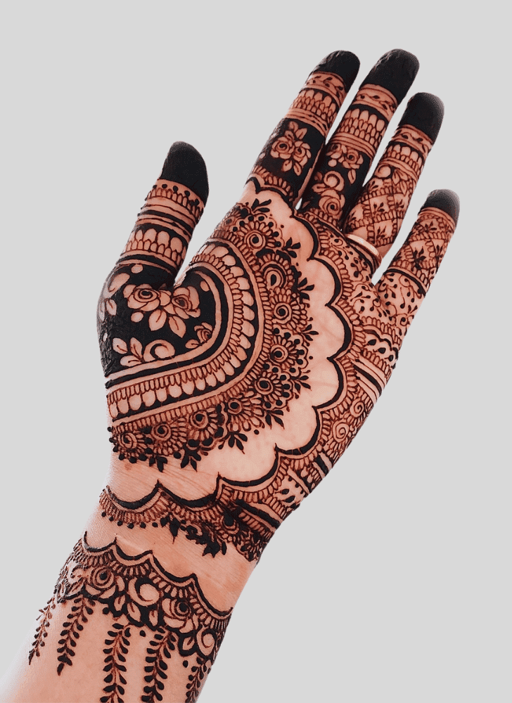 Marvelous Serbia Henna Design