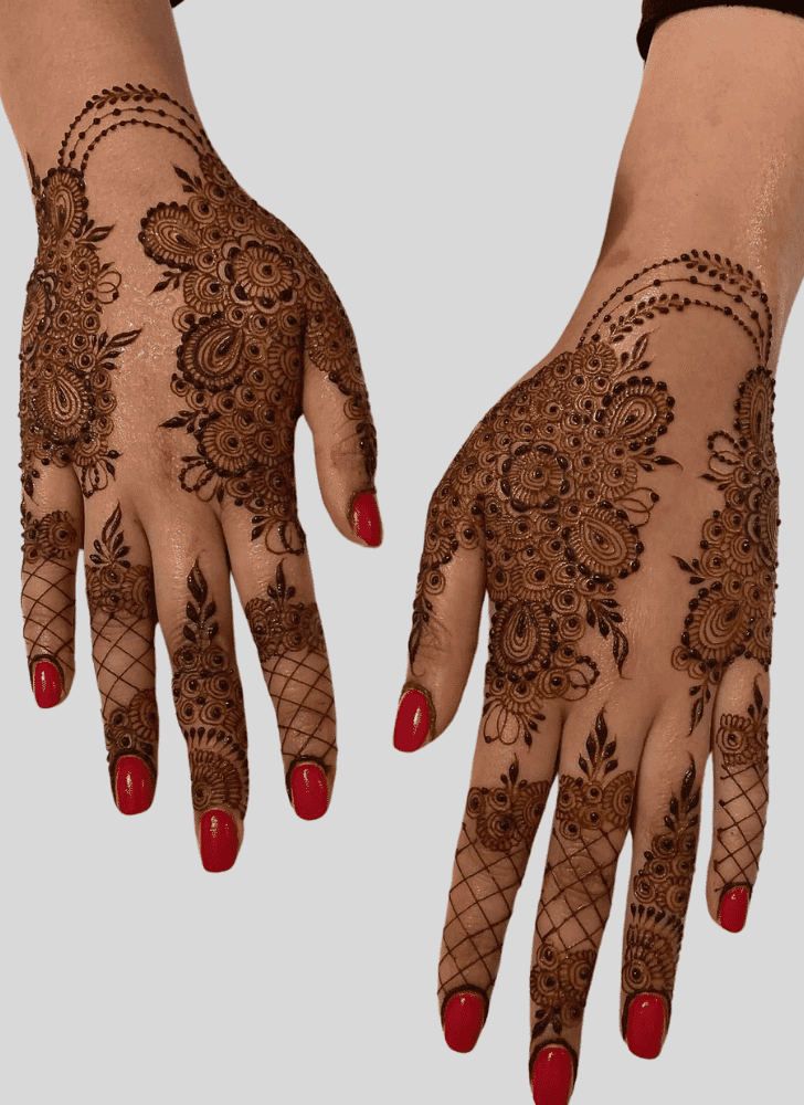 Pretty Serbia Henna Design