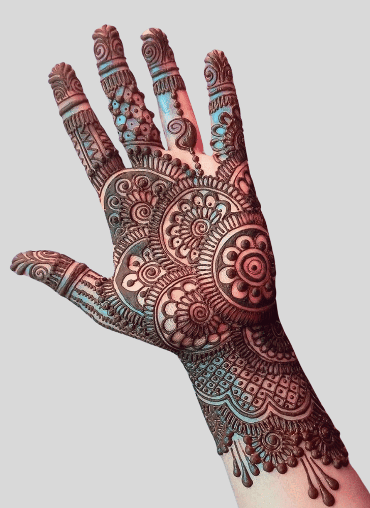 Radiant Serbia Henna Design