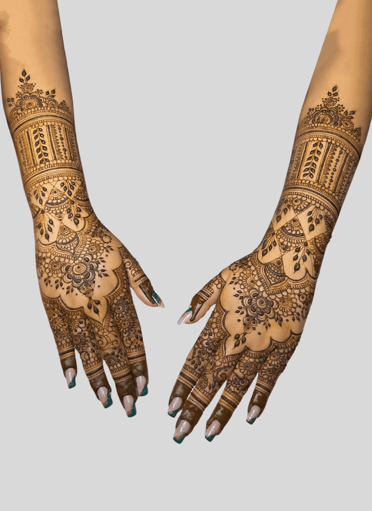 Resplendent Serbia Henna Design