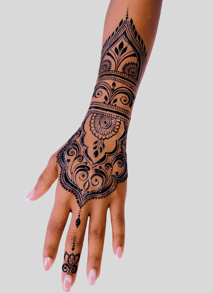 Slightly Serbia Henna Design