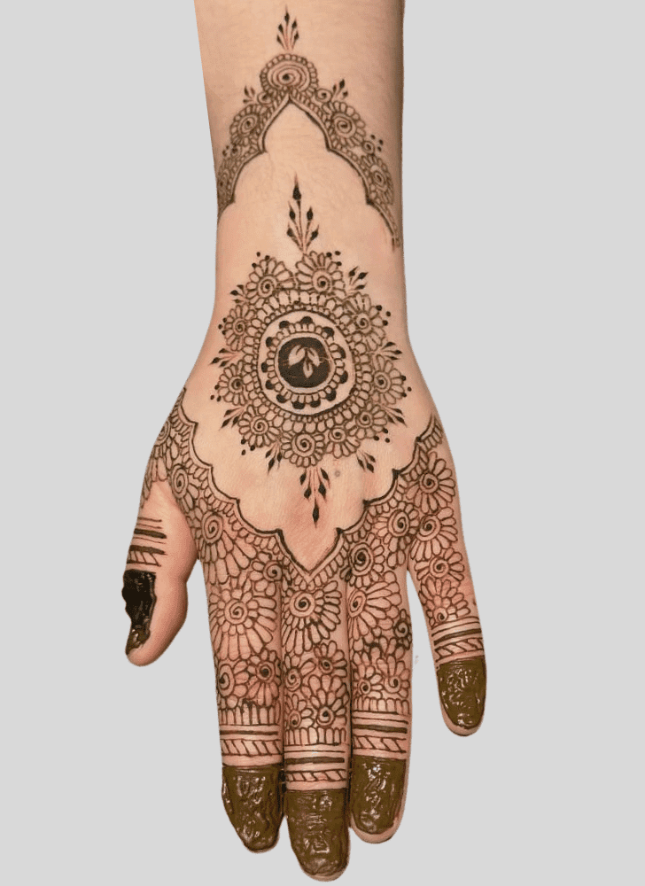 Stunning Serbia Henna Design