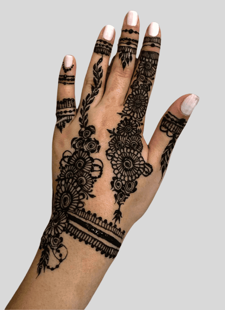 Wonderful Serbia Mehndi Design