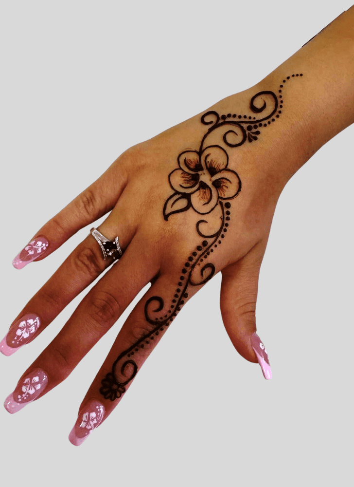 Comely Trendy Henna Design
