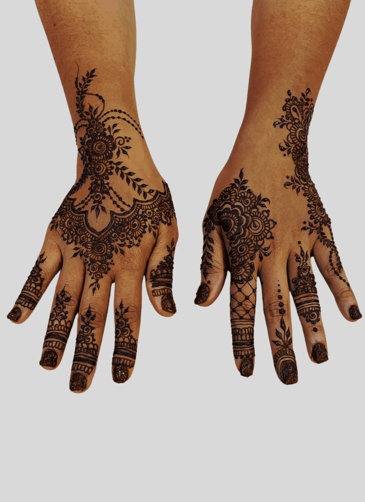 Exquisite Trendy Henna Design