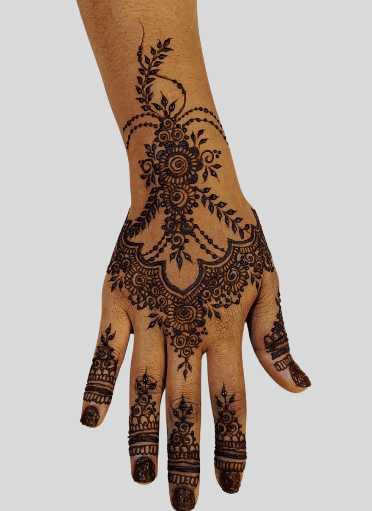 Fair Trendy Henna Design
