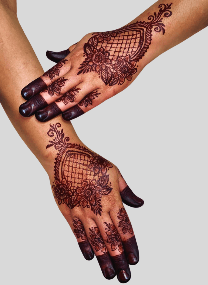 Fine Trendy Henna Design