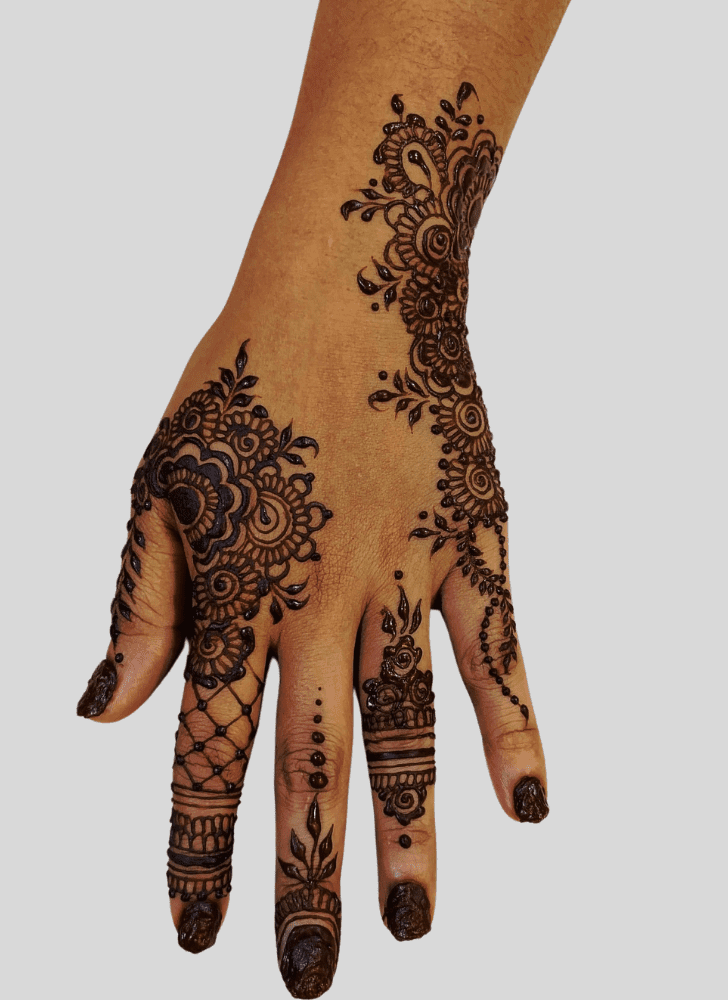Good Looking Trendy Henna Design