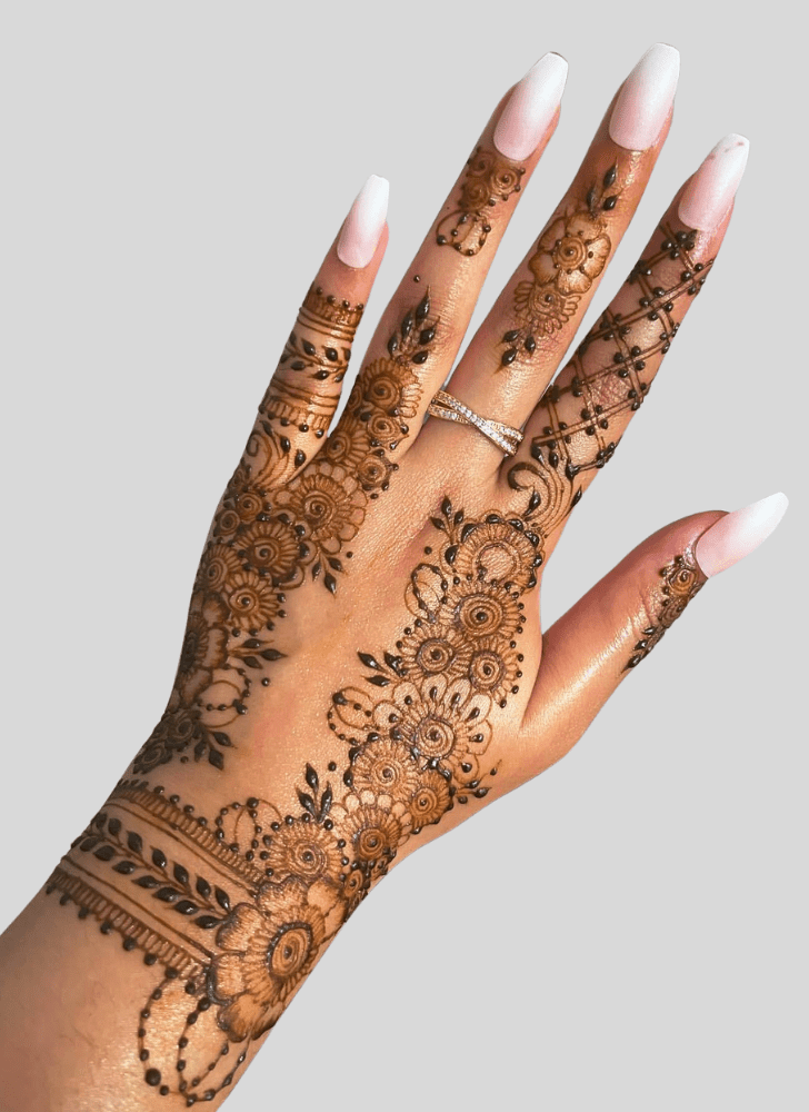 Gorgeous Trendy Henna Design