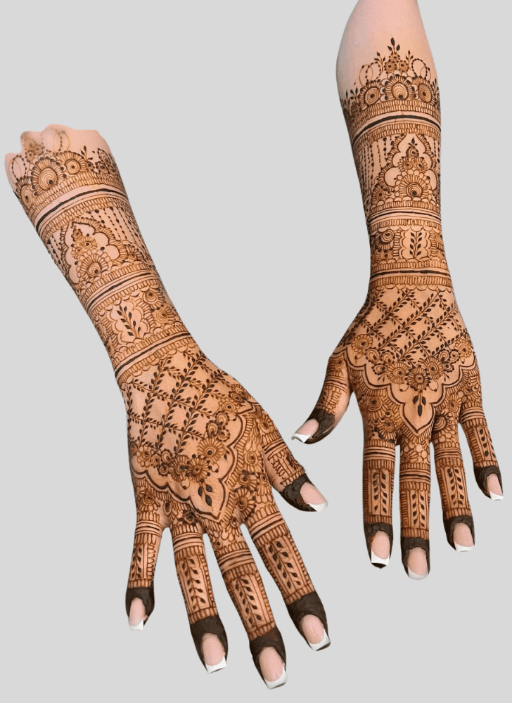Lovely Trendy Mehndi Design