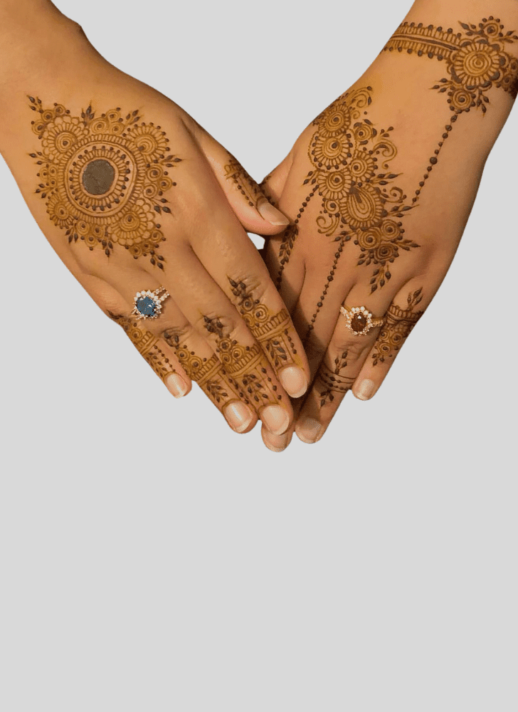 Magnificent Trendy Henna Design