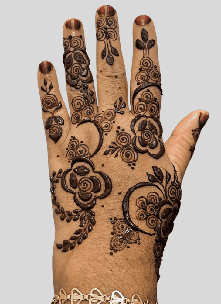 Nice Trendy Henna Design