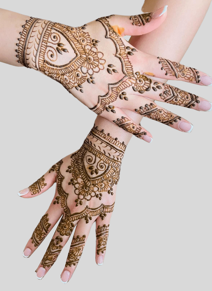 Ravishing Trendy Henna Design