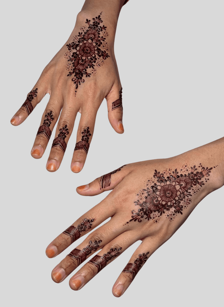Superb Trendy Henna Design