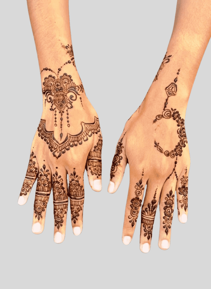 Wonderful Trendy Mehndi Design