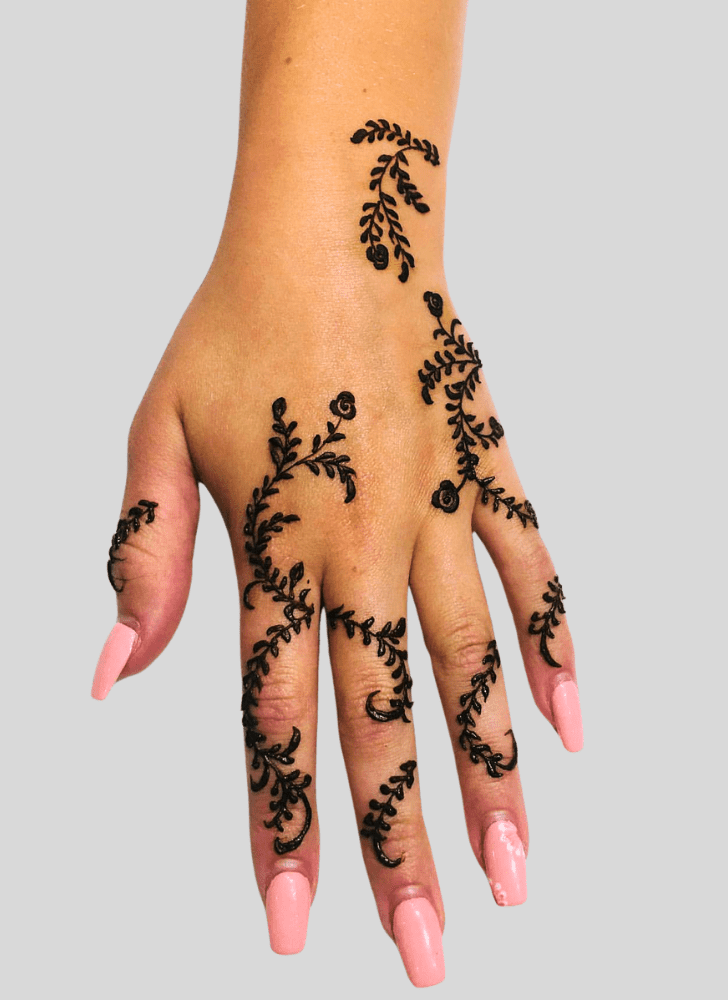 Adorable Urban Henna Design