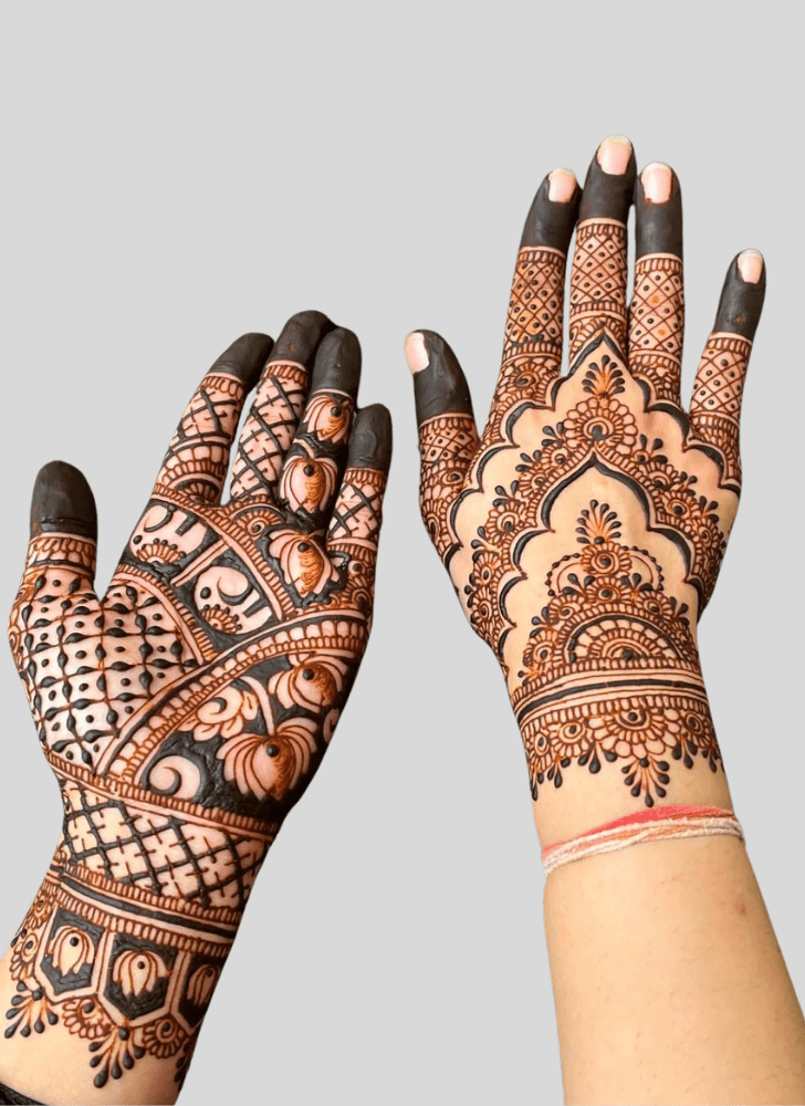 Elegant Urban Henna Design