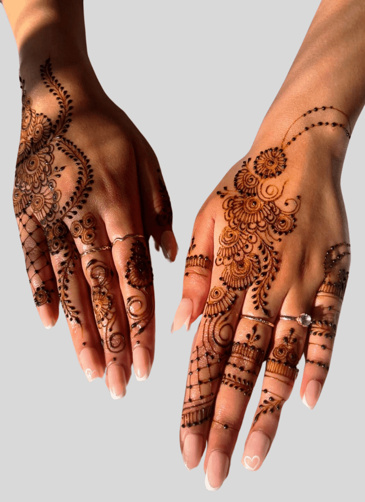 Refined Urban Henna Design