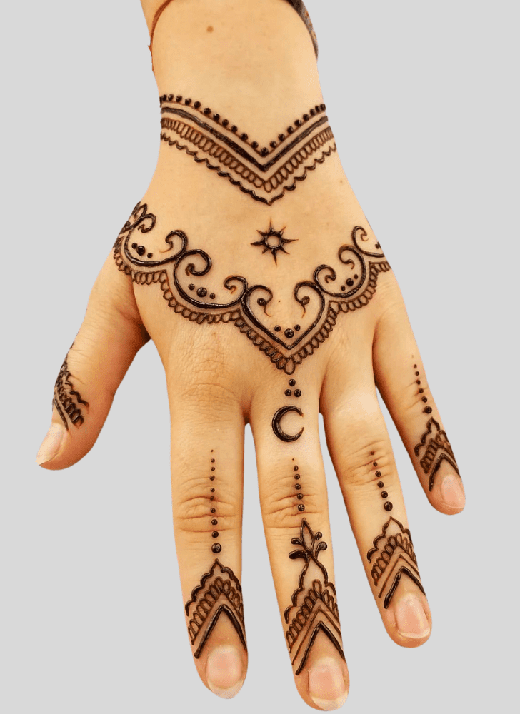 Slightly Urban Henna Design
