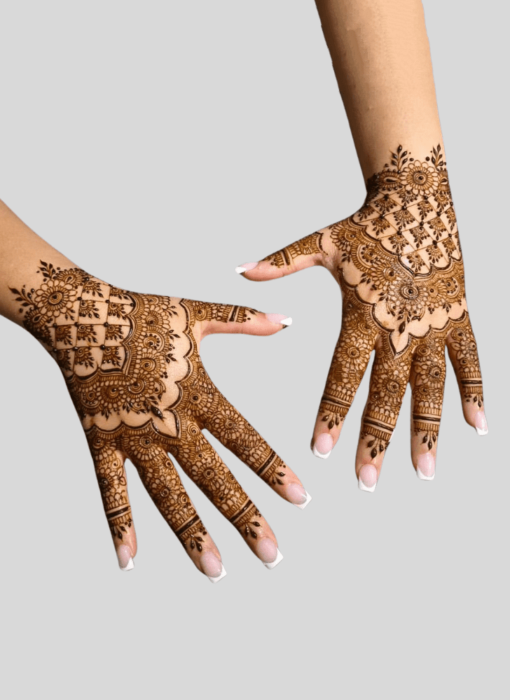 Wonderful Urban Mehndi Design