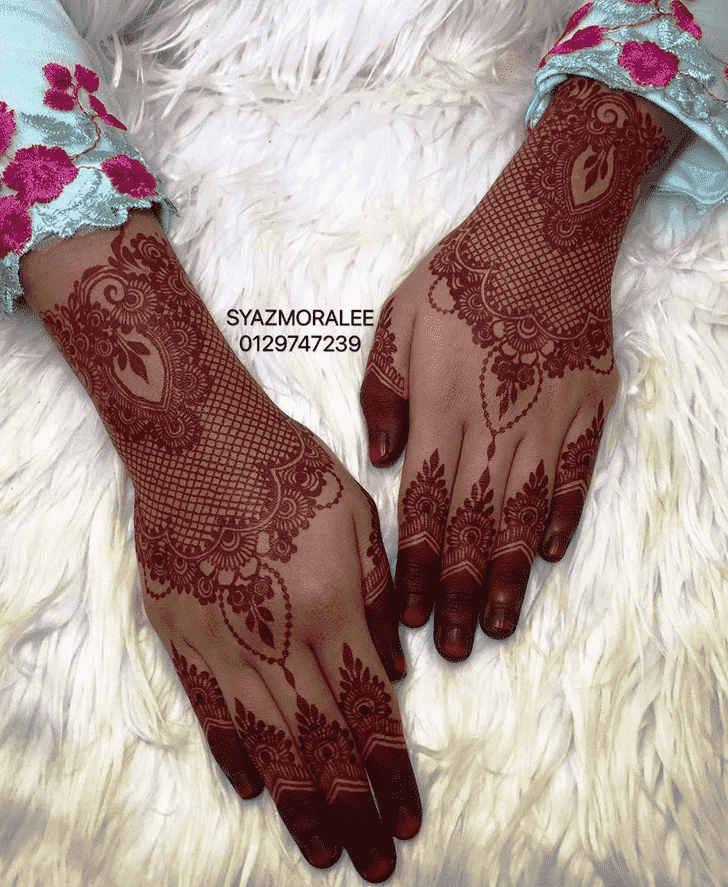 Delightful Actor Henna Design