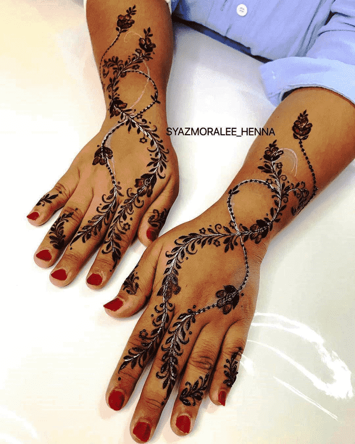 Wonderful Actor Mehndi Design