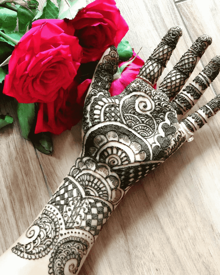 Pretty Adorable Henna design