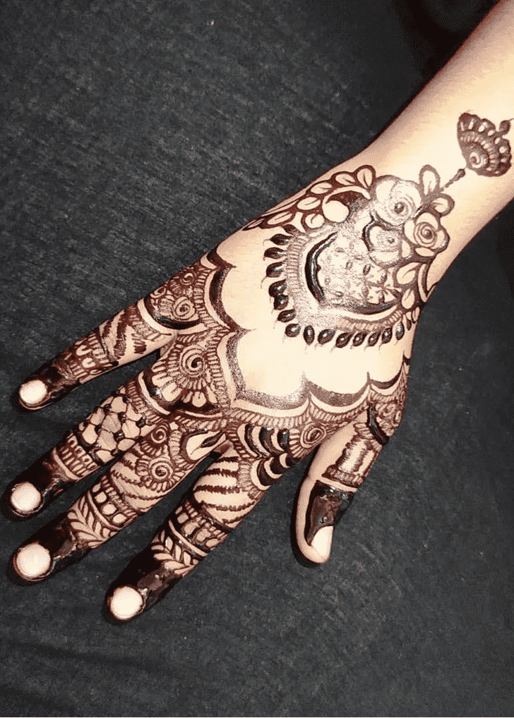 Alluring Adult Henna Design