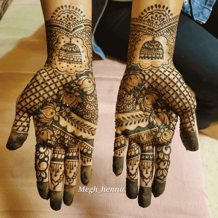 Appealing Adult Henna Design