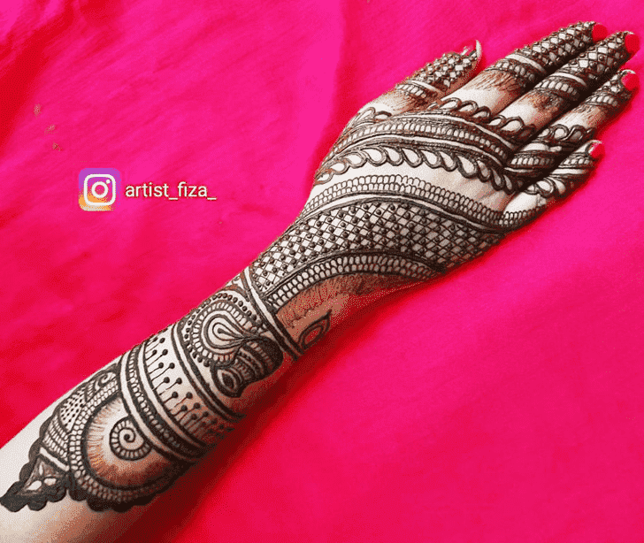 Delicate Adult Henna Design