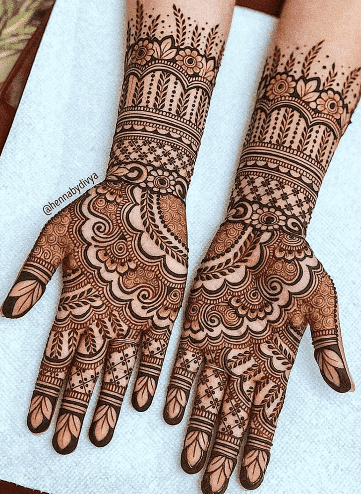 Fascinating Adult Henna Design