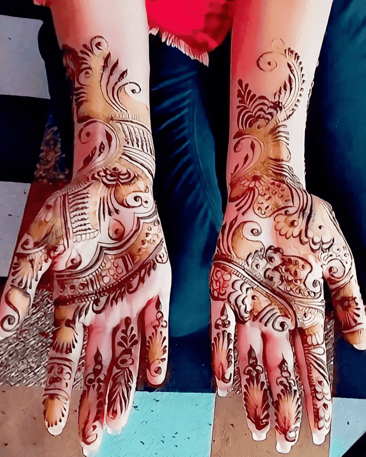 Lovely Adult Mehndi Design