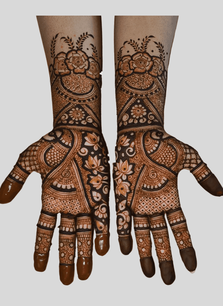 Elegant Afghanistan Henna Design