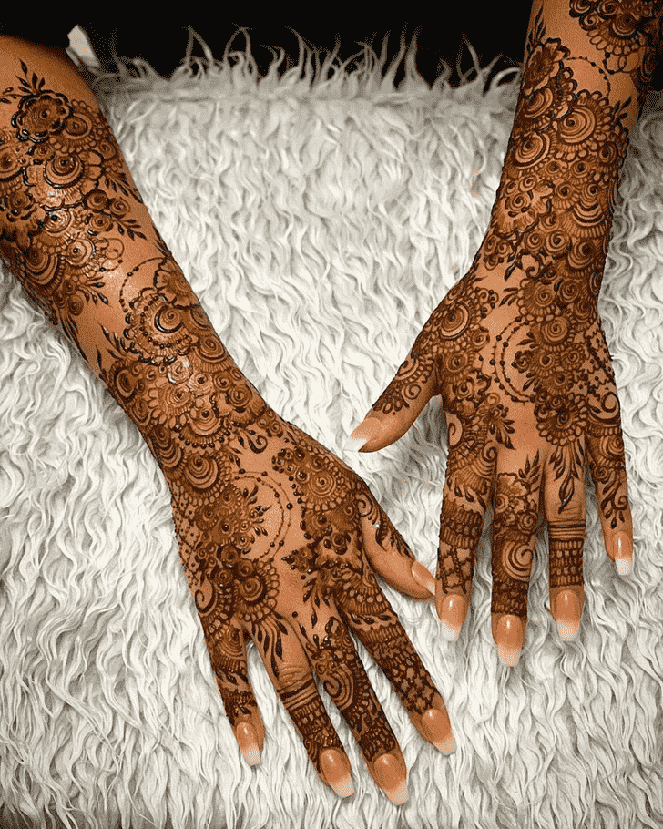 Radiant Agra Henna Design