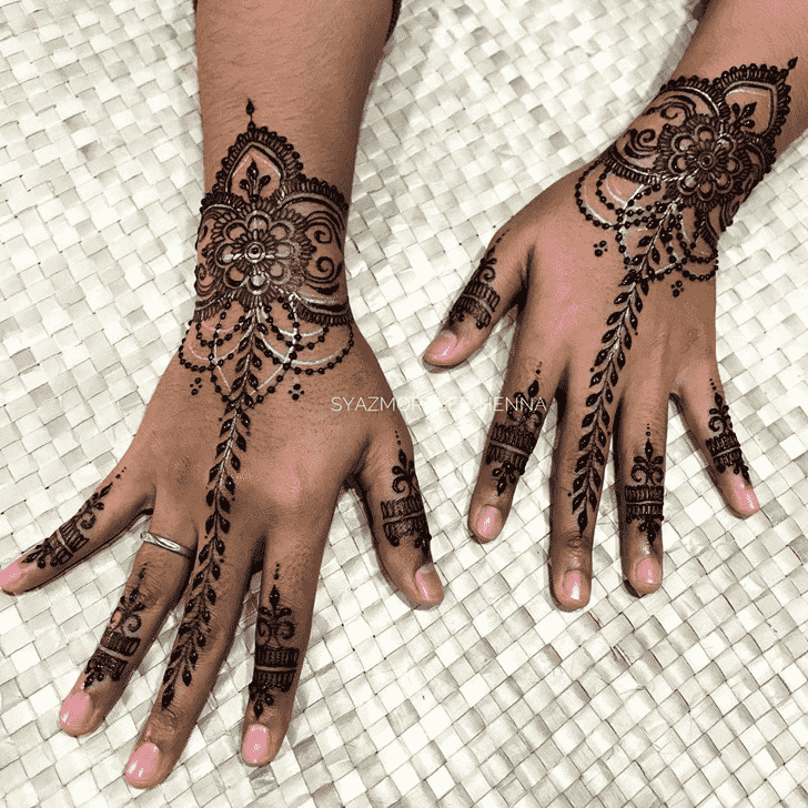 Ravishing Ahmedabad Henna Design