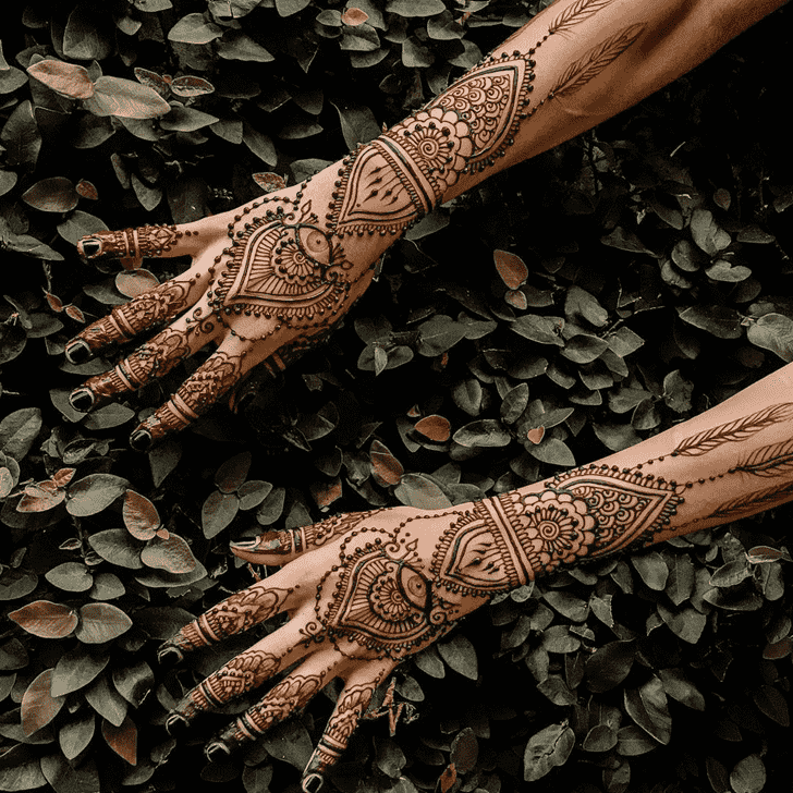 Mesmeric Al Ain Henna Design