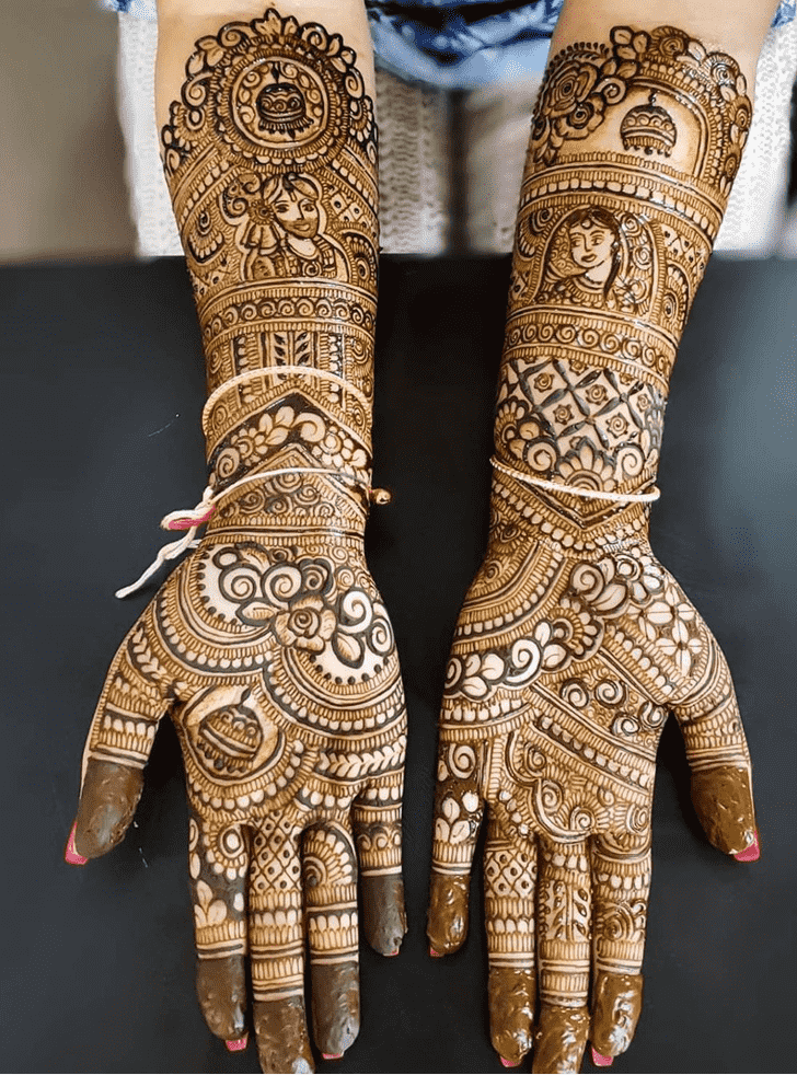 Wonderful Al Ain Mehndi Design