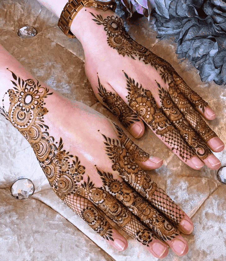 Excellent Allahabad Henna Design