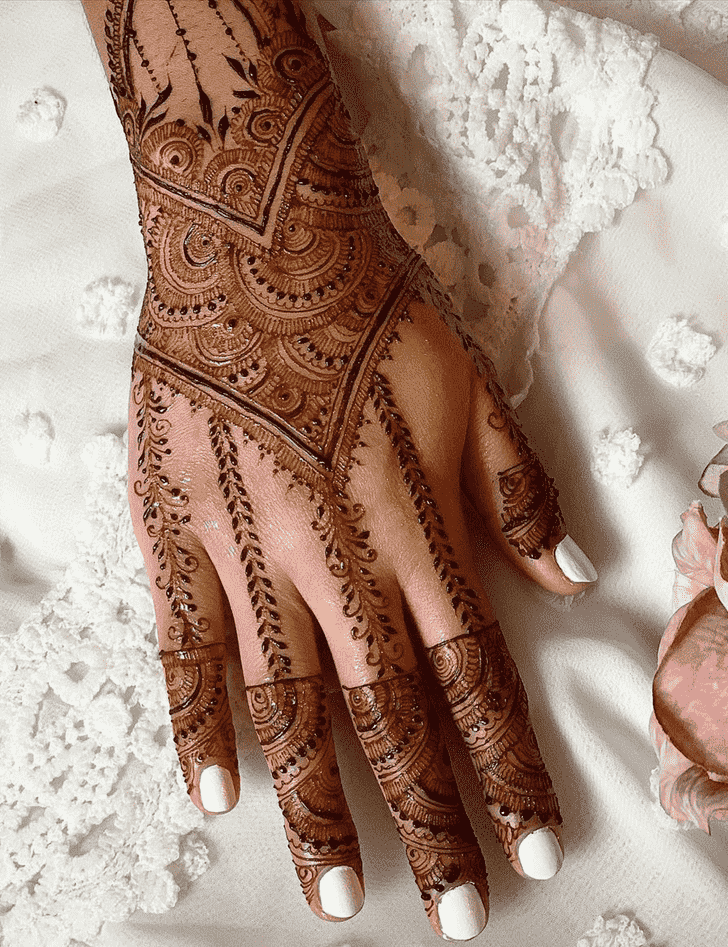 Fine Allahabad Henna Design