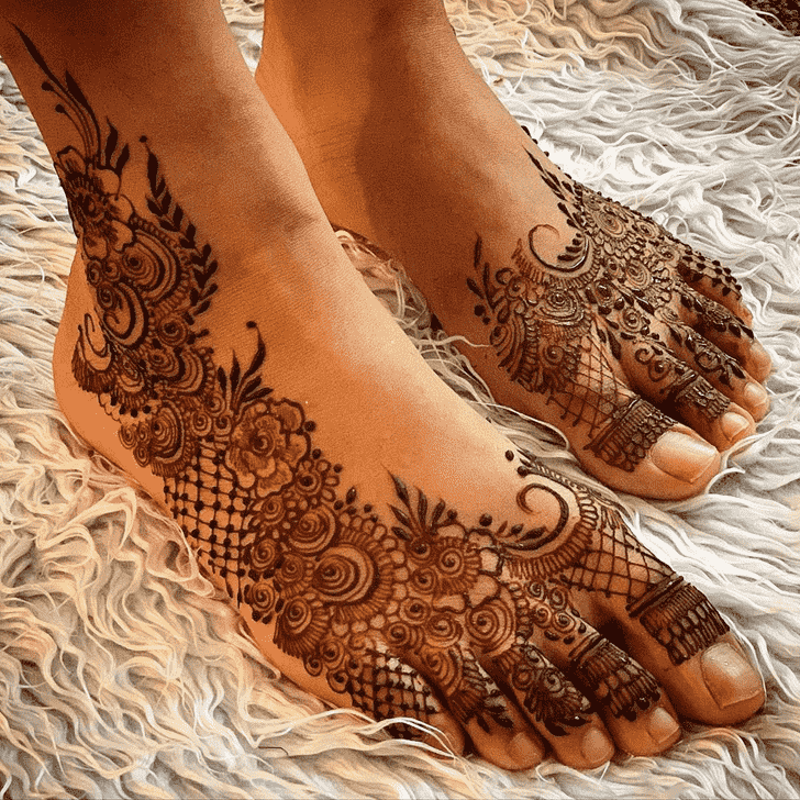 Good Looking Allahabad Henna Design