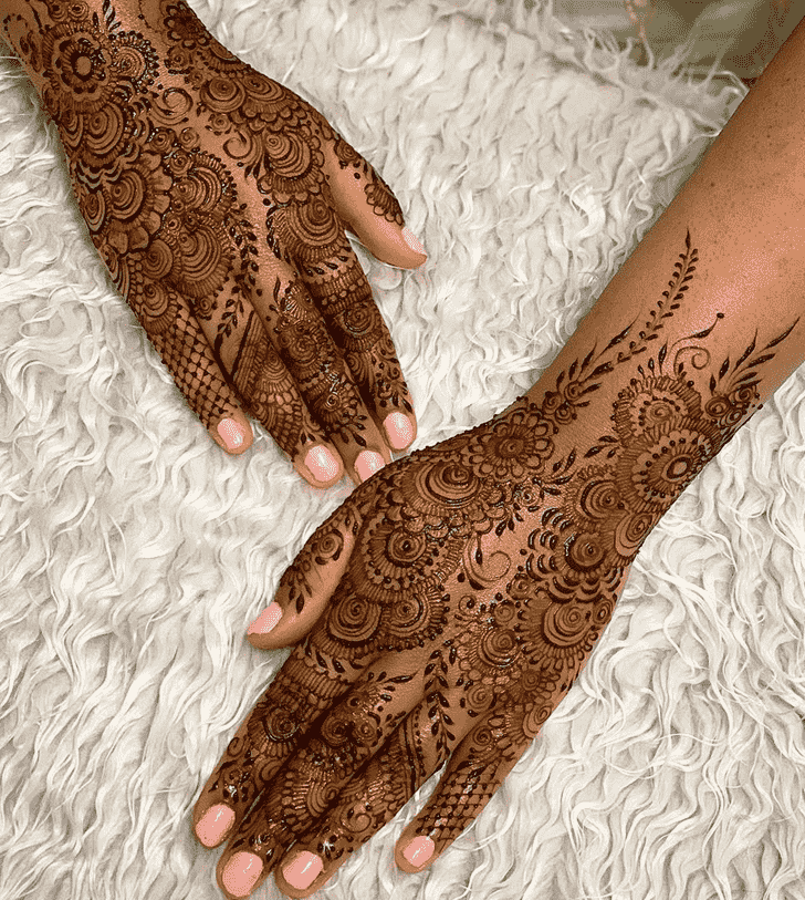 Gorgeous Allahabad Henna Design