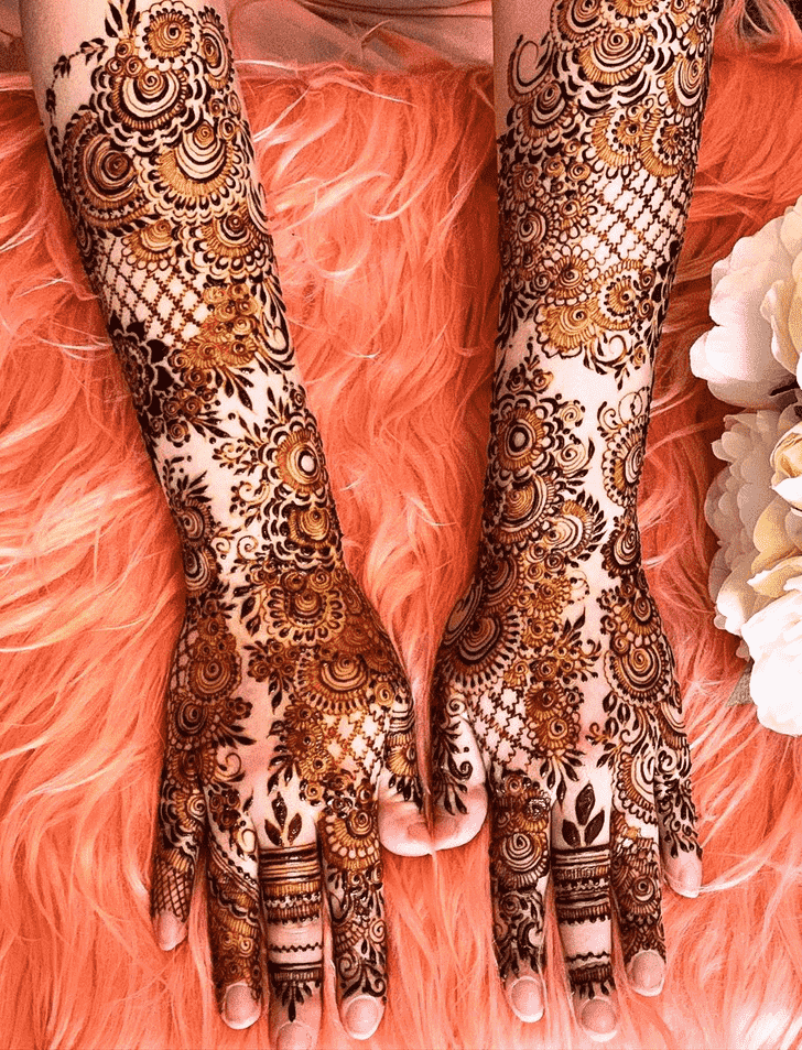 Grand Allahabad Henna Design