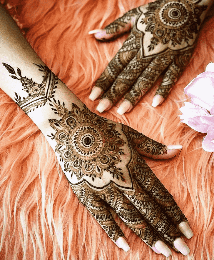 Magnificent Allahabad Henna Design