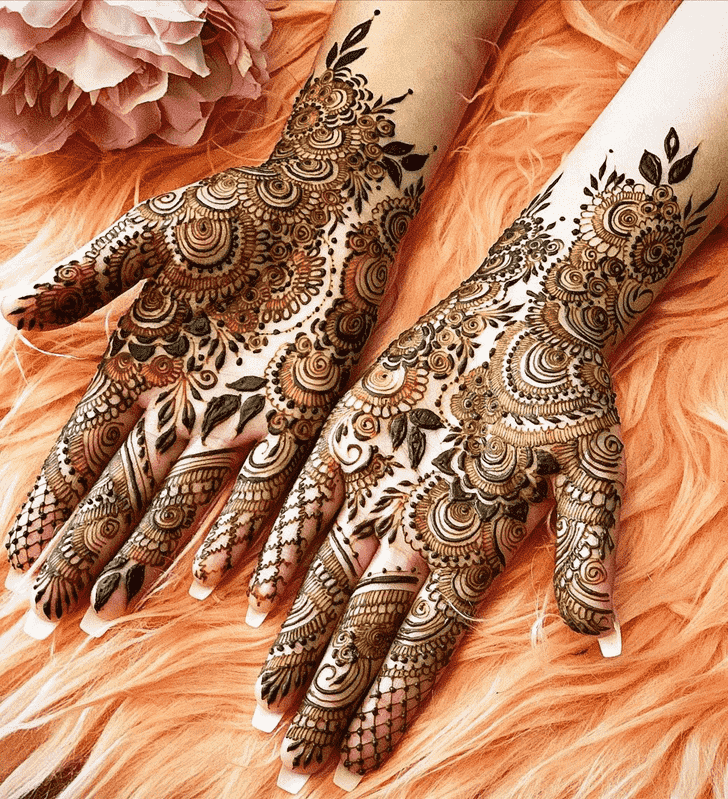 Marvelous Allahabad Henna Design