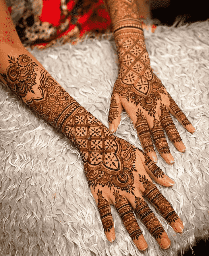 Wonderful Allahabad Mehndi Design