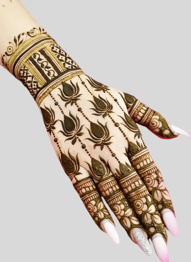 Admirable Amavasya Mehndi Design