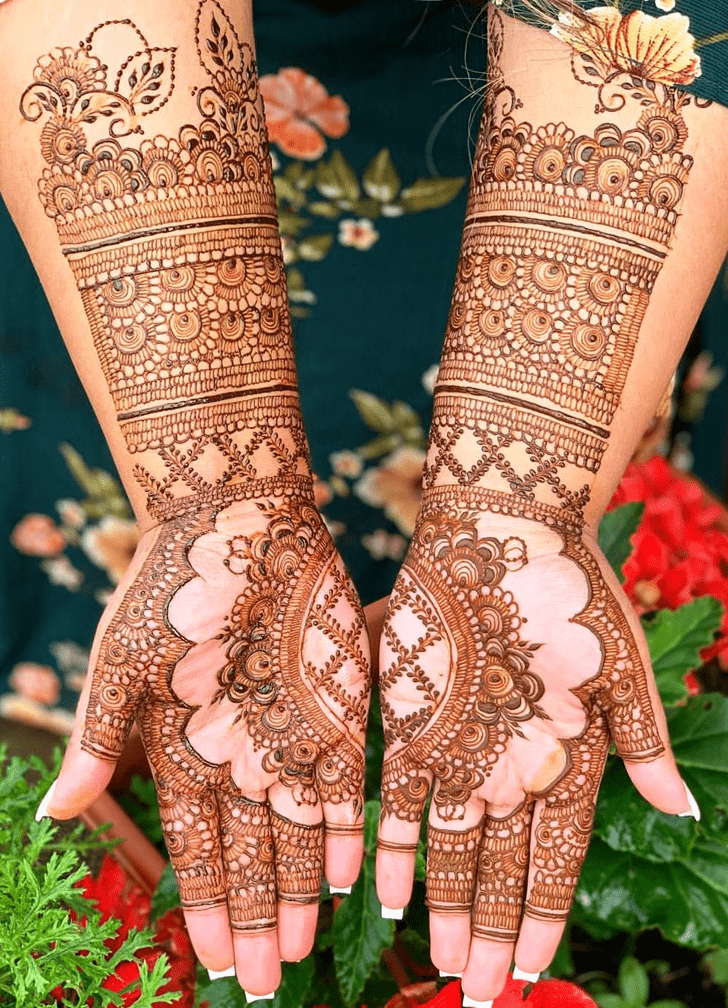 Enthralling Amazing Henna Design